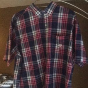 Chaps Men’s Short Sleeve Button Up